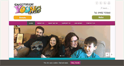 Desktop Screenshot of glosyoungcarers.org.uk